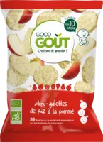 Good Goût Alimentation Infantile Mini Galette De Riz Pomme Sachet/40g à Saint-Etienne
