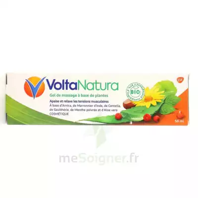 Voltanatura Gel De Massage Plantes Bio T/50ml à Saint-Etienne