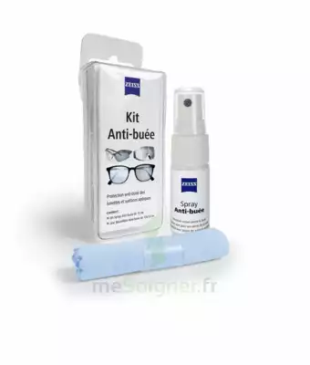 Zeiss Kit Spray Antibuée Fl/15ml + Tissu Microfibres à Saint-Etienne