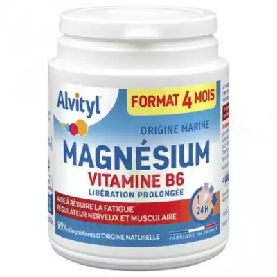 Alvityl Magnésium Vitamine B6 Libération Prolongée Comprimés Lp Pot/120 à Saint-Etienne