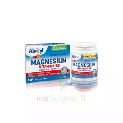 Alvityl Magnésium Vitamine B6 Libération Prolongée Comprimés Lp B/45 à Saint-Etienne